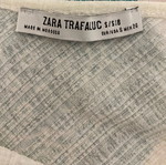 Lingerie style top Zara like new, black and white, size S