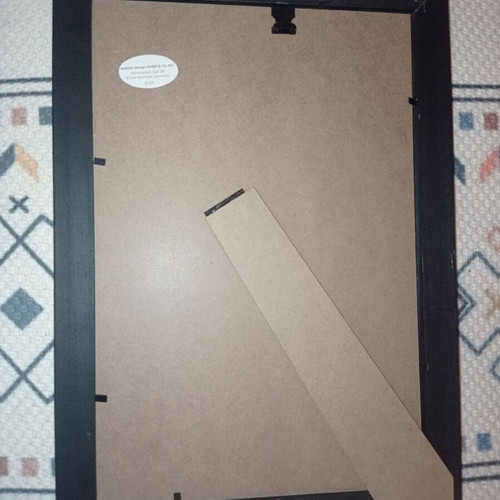 Black photo frame 25x35 cm like new for 20x30 cm photo
