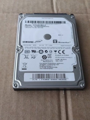 Laptop hard drive Seagate Samsung ST500LM012 HN 500GB SATA used