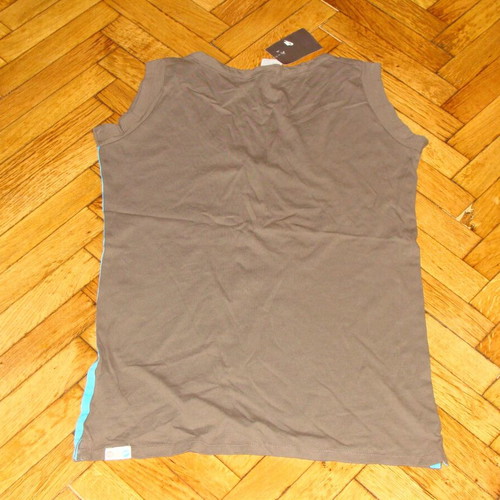 Nike ladies vest new, brown, size XL