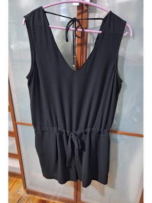 Zara one-piece shorts like new, black, size S