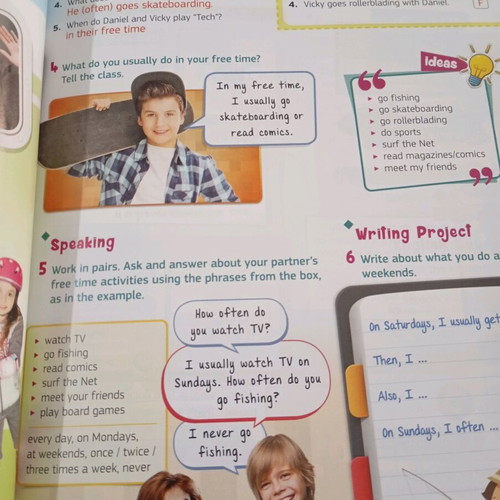 Tech it easy 2 Teacher's new English books set of 4 with CD and portfolio