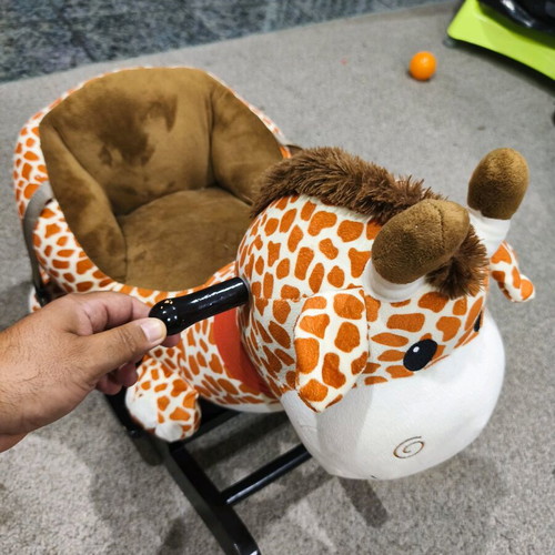 Rocking animals like new, set of 2 with sounds