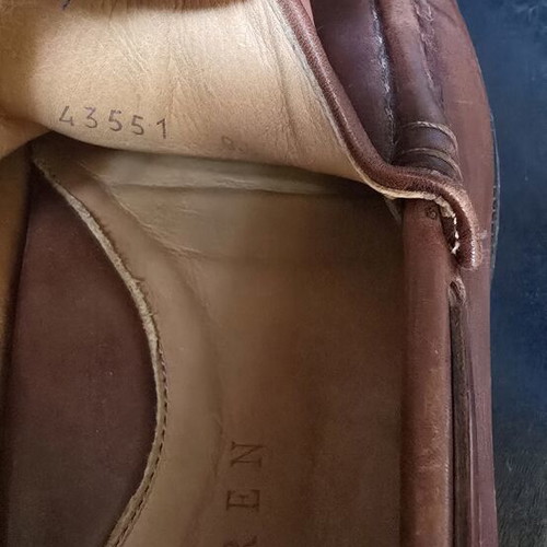 Polo Ralph Lauren loafers used, size US 8.5 EU 42, brown