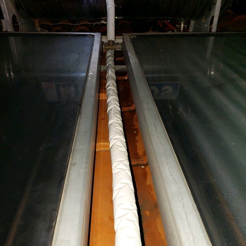 Maltezos solar collector used, 2 panels, 2016
