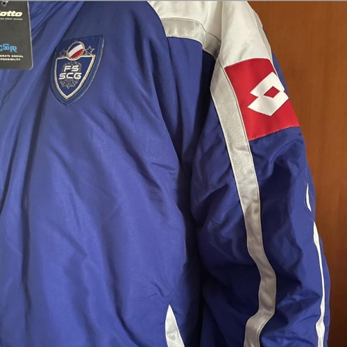 Lotto Ποδοσφαιρικό Jacket Αντρικό 3XL Καινούργιο Αδιάβροχο Μπλε