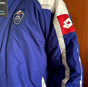 Lotto Ποδοσφαιρικό Jacket 3XL Official Vintage Yugoslavia Γνήσιο Lotto Αντρικό Μπλε Μπουφάν Αδιάβροχο Καινούργιο