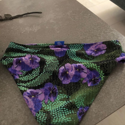 Luna bikini bottom used, size L, black and green