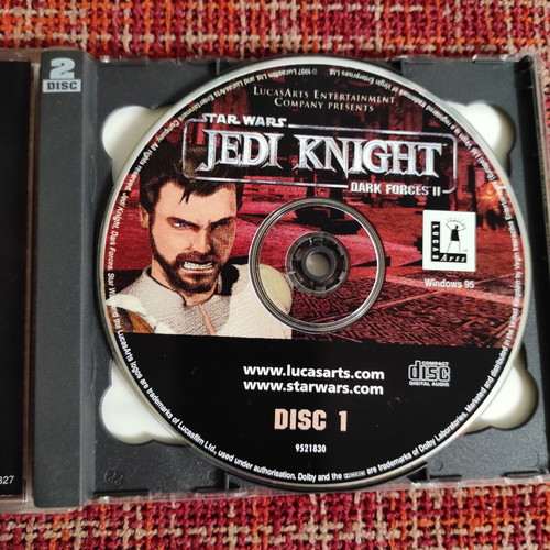 Star Wars Jedi Knight: Dark Forces II Pc Game μεταχειρισμένο με ελληνικό βιβλίο