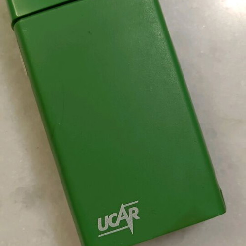 Ucar vintage flat flashlight used