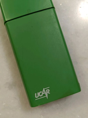 Ucar vintage flat flashlight used
