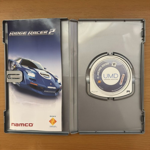 Ridge Racer 2 PSP game used, complete in box with manuals
