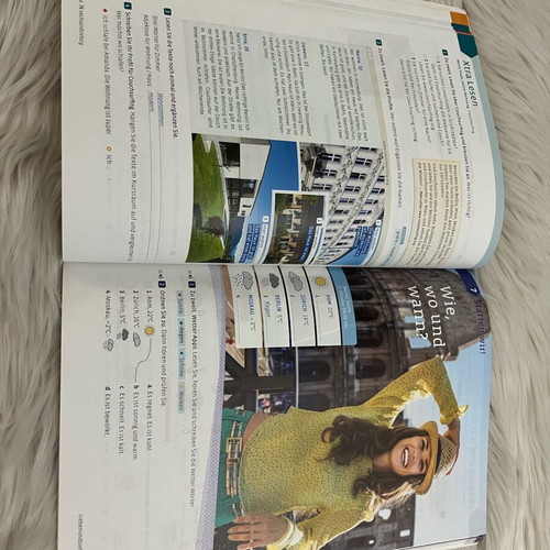 Starten wir! A1 Kursbuch German book used for beginners