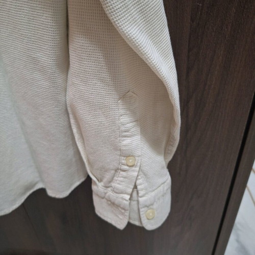 Mavi men's dress shirt large beige like new