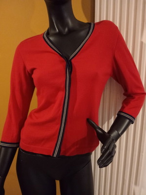 Marks & Spencer πλεκτή ζακέτα vintage, 100% βαμβάκι, UK 10
