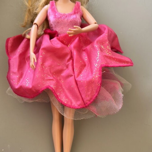 Princess Genevieve doll used with marker on cheek