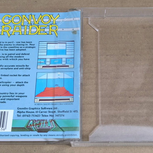 Convoy Raider (Gremlin) Amstrad Cassette like new