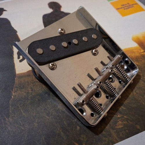 Fender Squier Classic Vibe Telecaster Custom bridge used with custom coil tap pickup