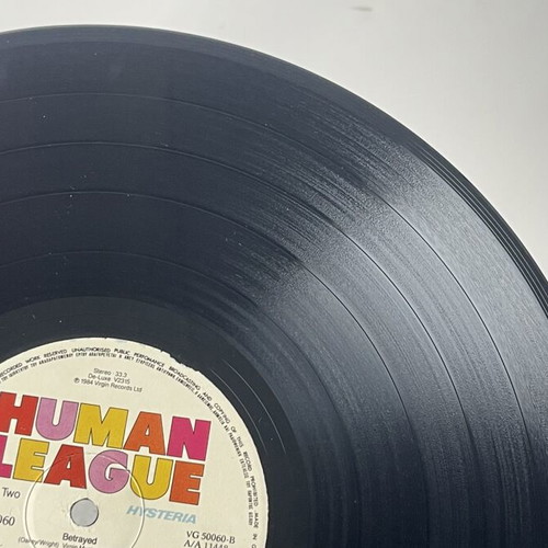 The Human League Hysteria 1984 LP vinyl used