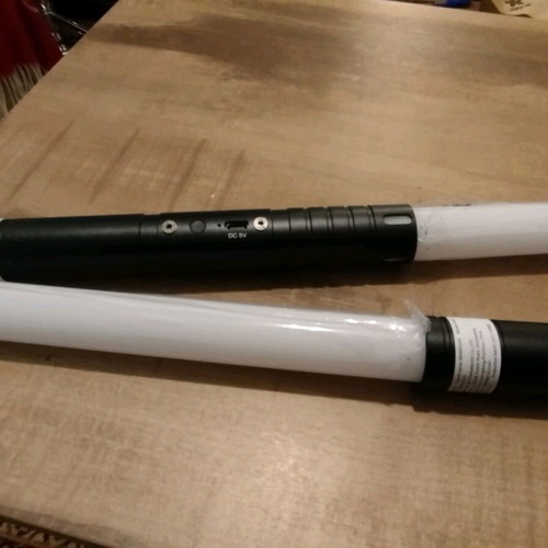 Light sabers set of 2 new, 64 cm height