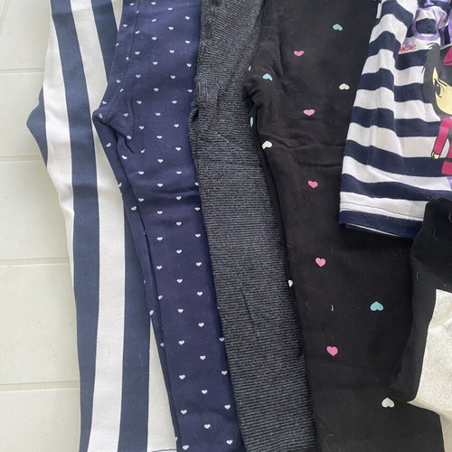 Zara baby girls' clothing set with leggings and tops