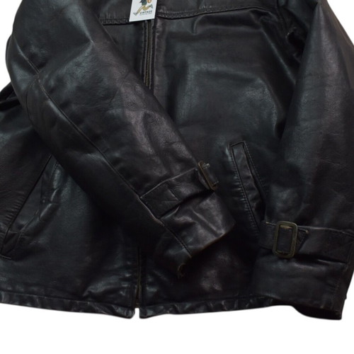Vintage Kenneth Cole Reactions leather jacket used, size M