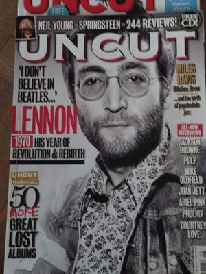Uncut περιοδικό πακέτο 2 τεύχη σαν καινούργιο, με John Lennon και Beatles