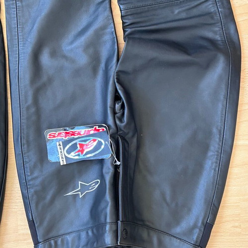 Alpine Star leather motorcycle pants new, size 42, women's