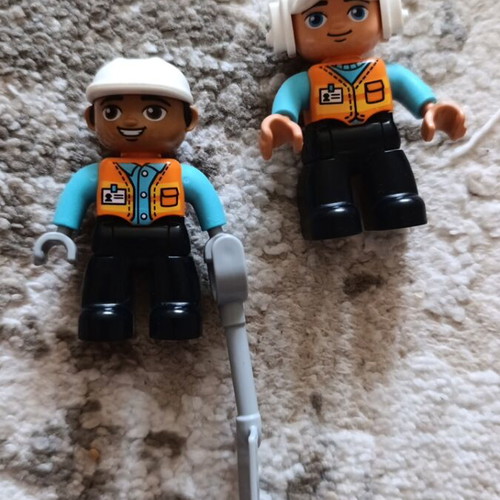 Lego Duplo 10931 excavator and parts used