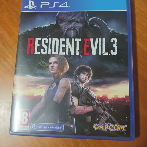 Resident Evil 3 PlayStation 4 game like new