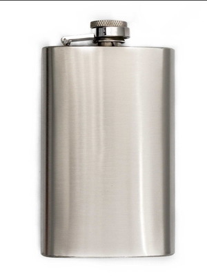 Stainless steel flask 150ml new