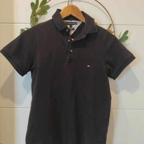 Tommy Hilfiger polo shirt like new, black, size XS