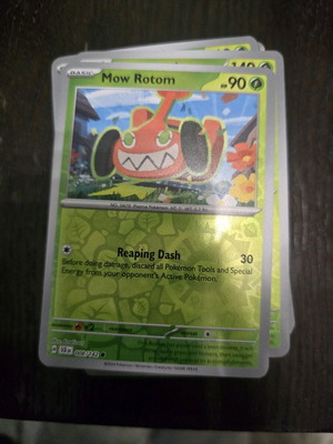 Mow Rotom Pokemon card new