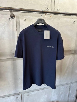 Balenciaga T-shirt καινούριο, μπλε μαύρο