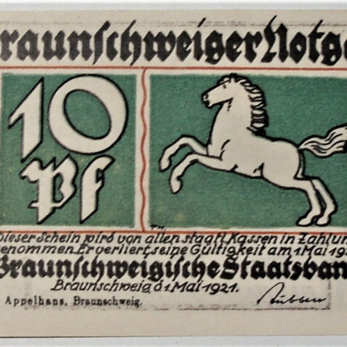 Germany 10 Pfennig 1923 used