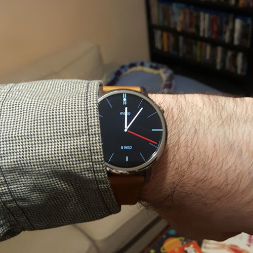 Motorola Moto 360 2nd Gen 46mm smartwatch like new