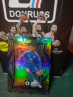 Bilal Khannouss Rookie Card Leicester City 8/150 like new