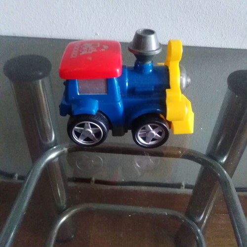 Toy train car like new with wheels for ages 1-3