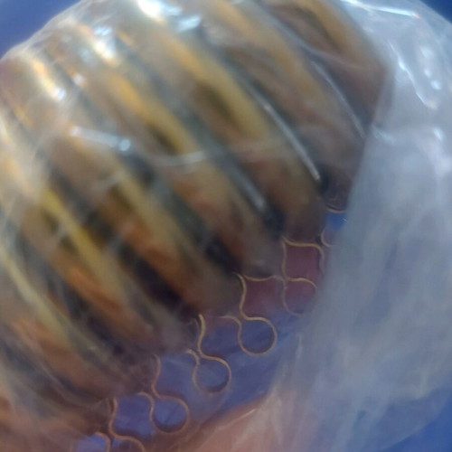 Curtain rings gold, pack of 10, brand new