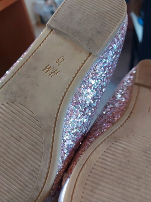 Pink ballerina shoes used for girl size 29