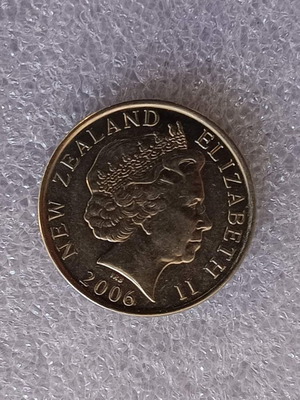 Κέρμα 50 Cents Νέα Ζηλανδία 2006 μεταχειρισμένο, Endeavour Queen Elizabeth II