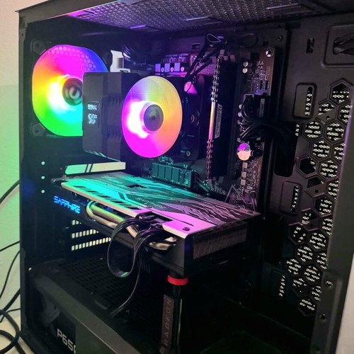 Gaming PC Ryzen 5 3600, Sapphire RX 580, like new