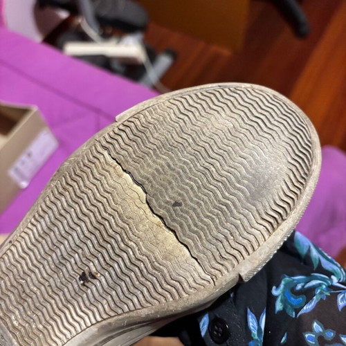 Burberry sneakers used, size 36, beige and brown