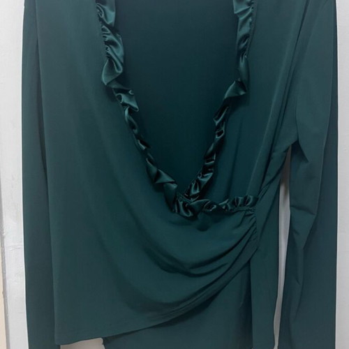 Women's green blouse L like new