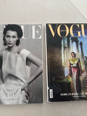 Vogue Hellas magazines issues 1 April 2019 and 11 April 2020 new