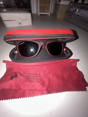 Montana Eyewear sunglasses like new, red