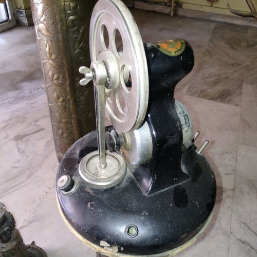 Three antique machines used, handmade custom creations