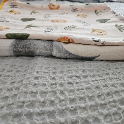 Baby blankets used, pack of 8