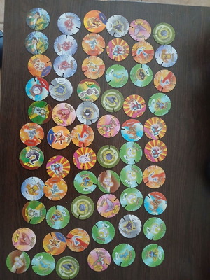 Pokemon 60 round tokens bundle