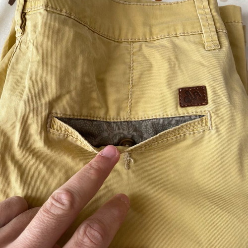 Dur men's shorts like new, size 32, yellow
